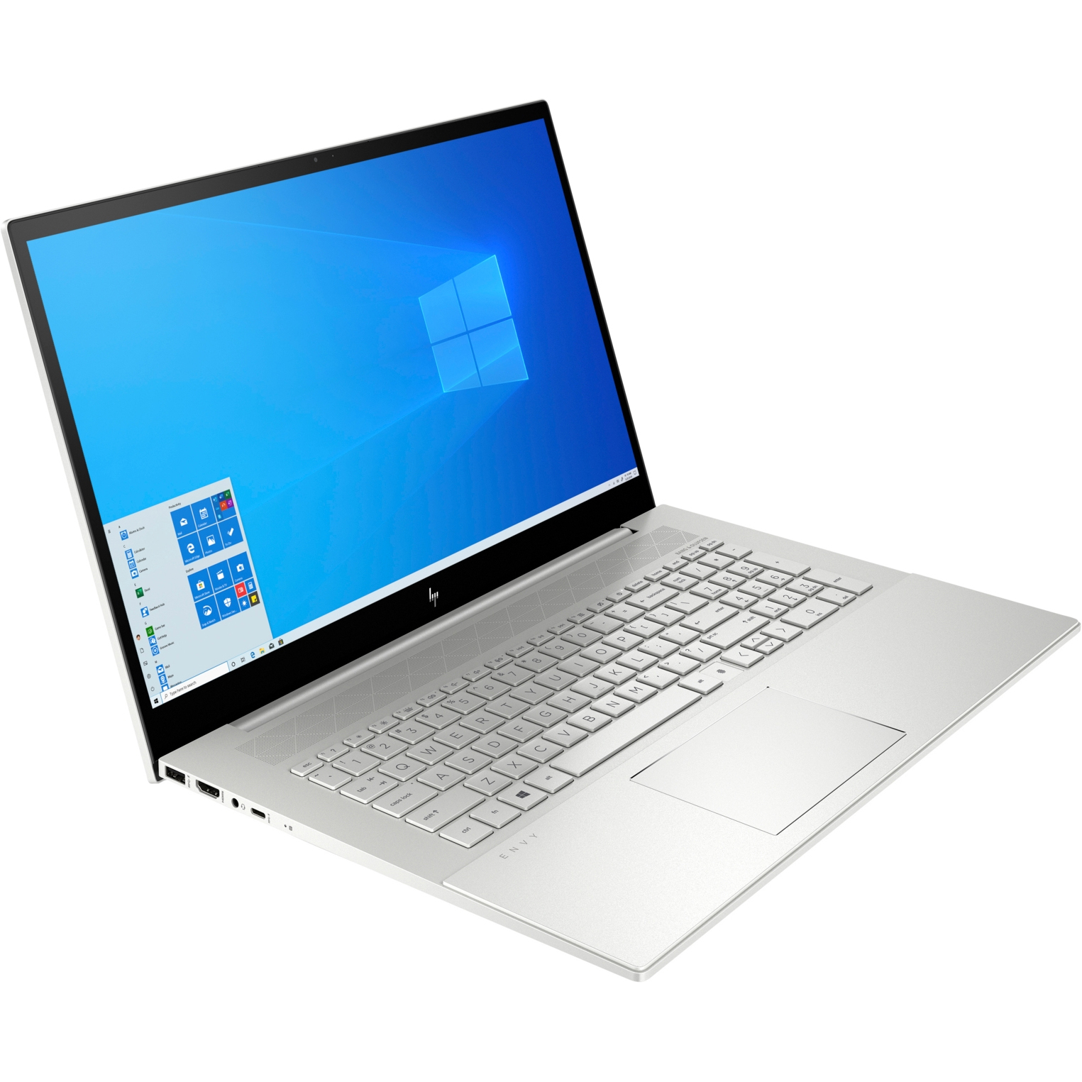 фото Ноутбук hp envy 17-cg0001ur (1l6j7ea) natural silver