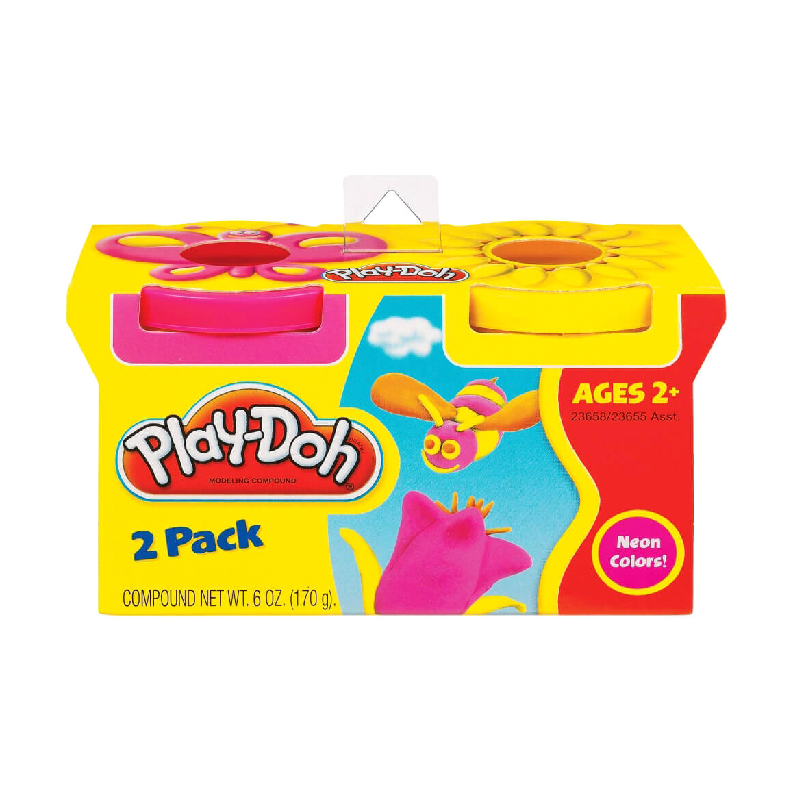 Пластилин Play-Doh 2 банки
