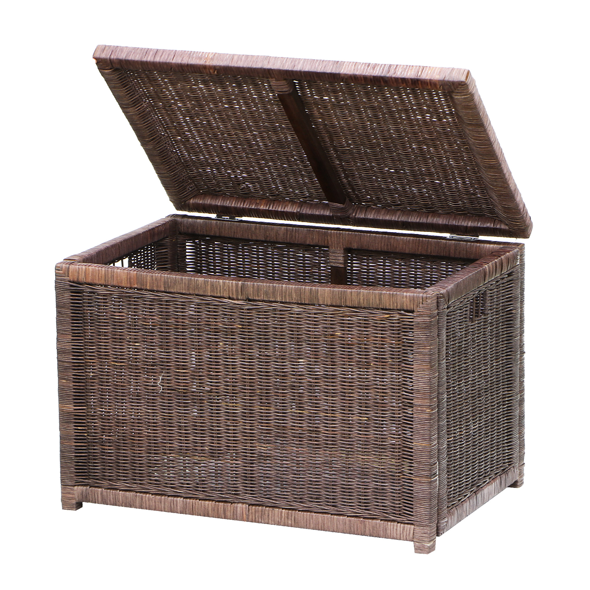 фото Ящик rattan grand sidney medium brown