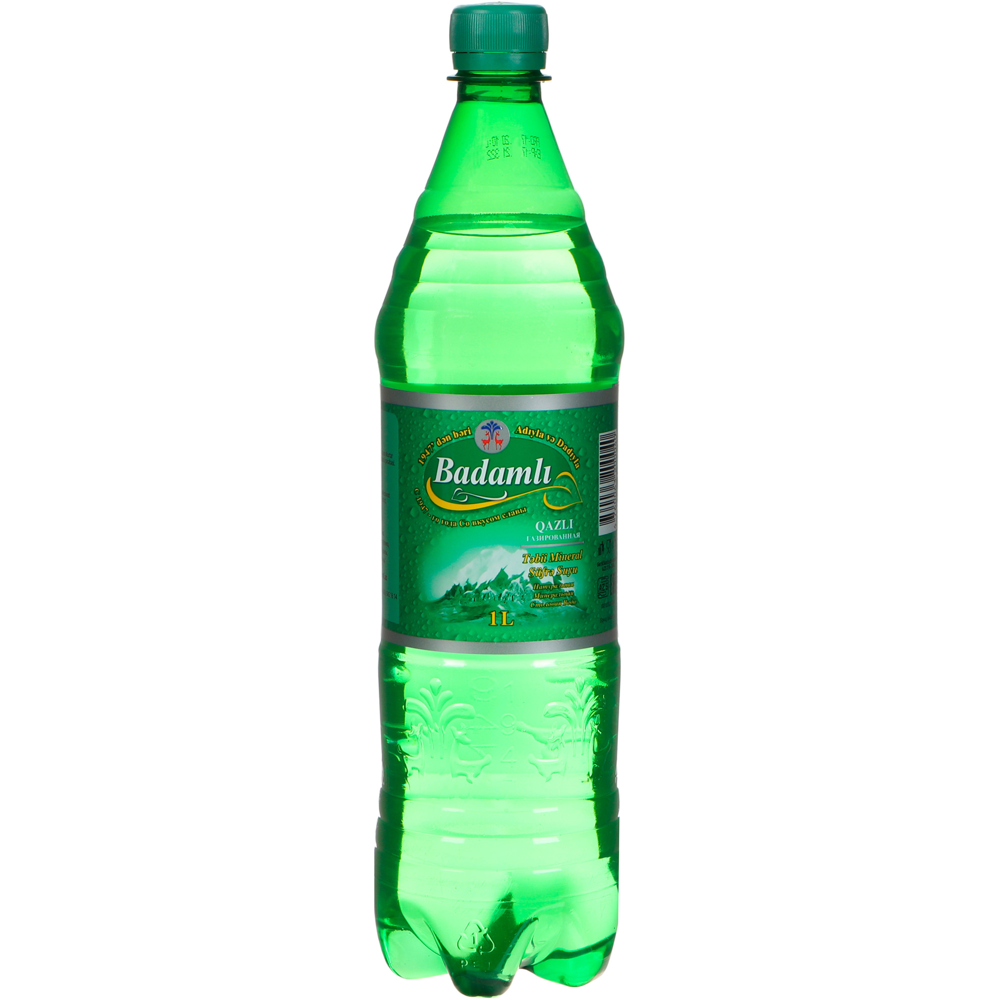Вода минеральная Badamli газированная, 1 л