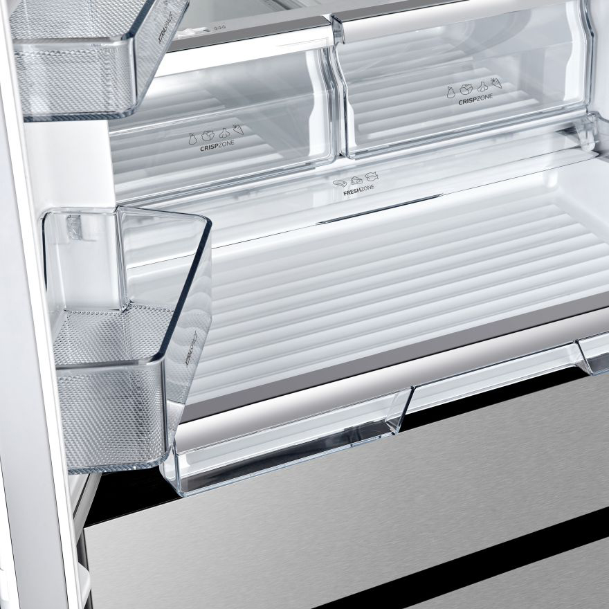 Холодильник Gorenje NRM8181UX, цвет серебристый - фото 9