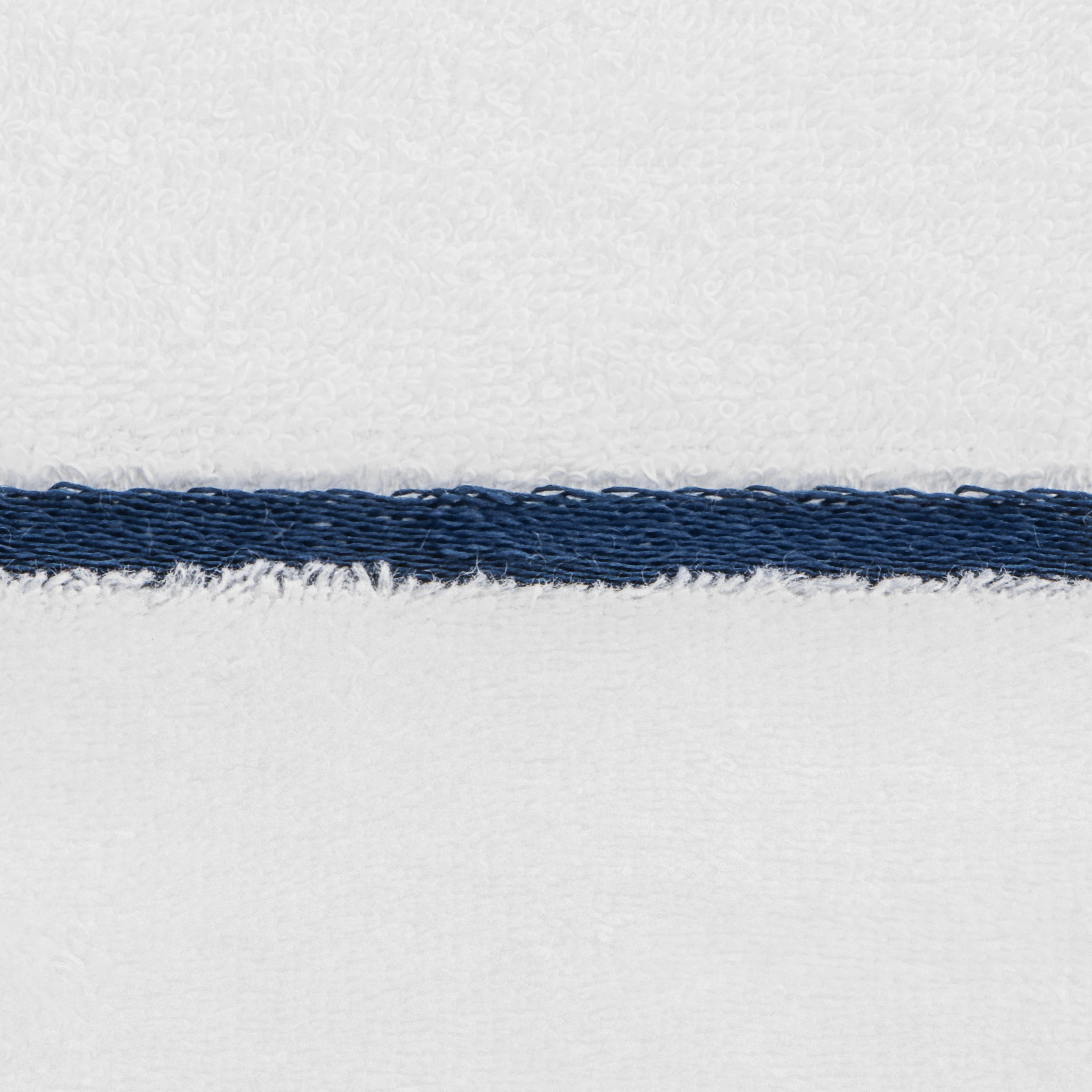 фото Полотенце махровое bahar 30х30см белый/синий