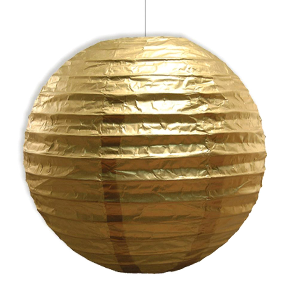 

Шар бумажный подвесной Fiolento Тренд золото 30 см