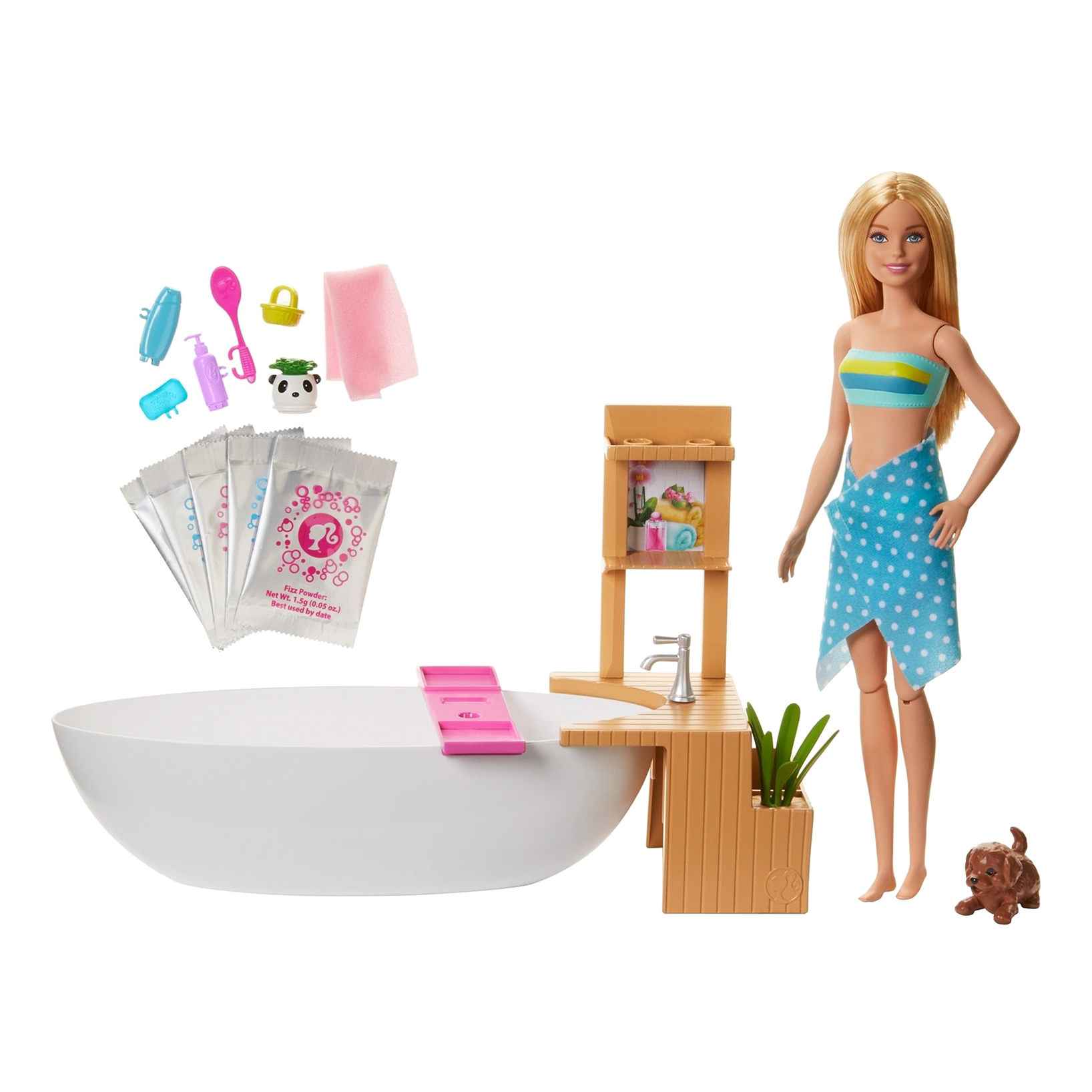 фото Набор игровой barbie спа-салон mattel
