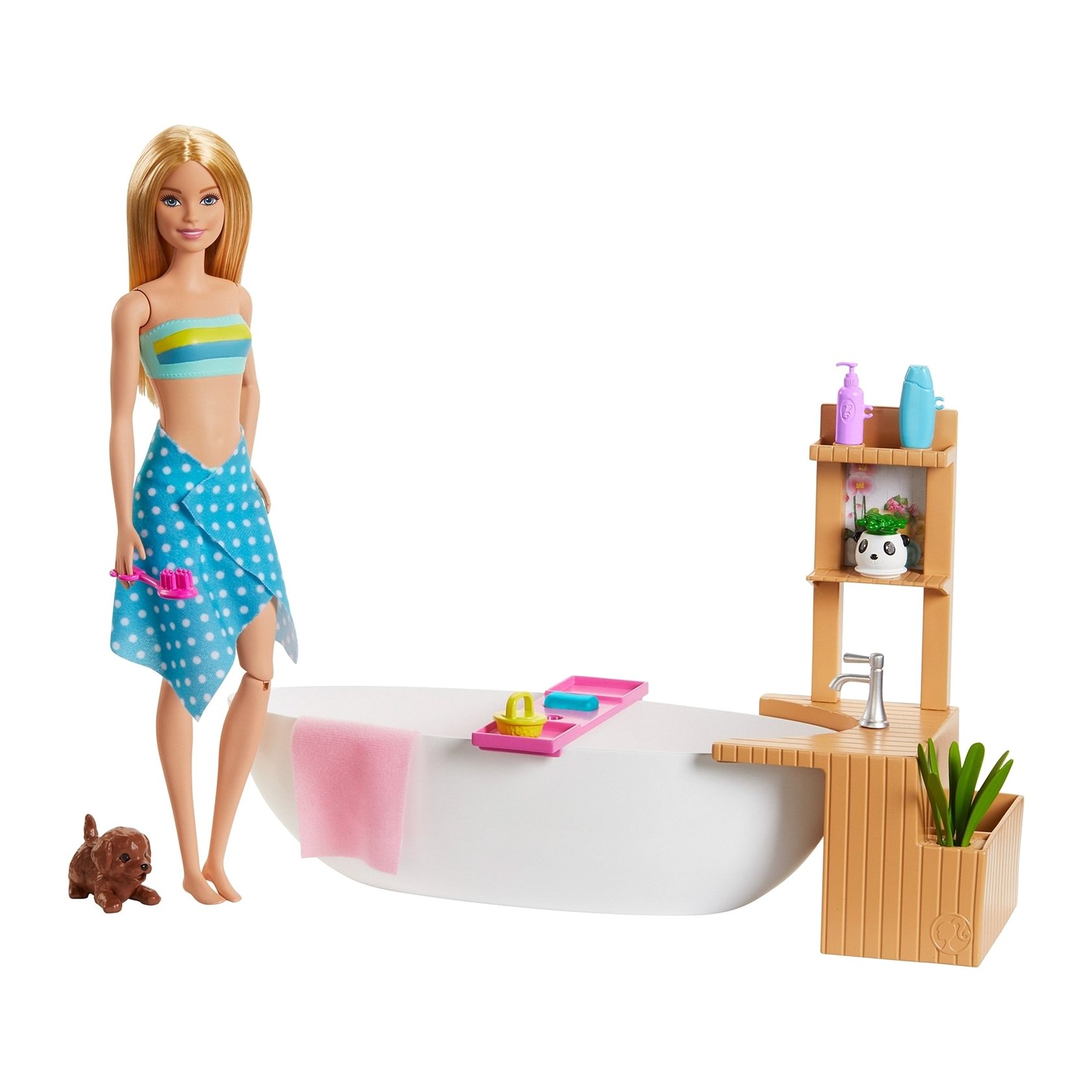 фото Набор игровой barbie спа-салон mattel