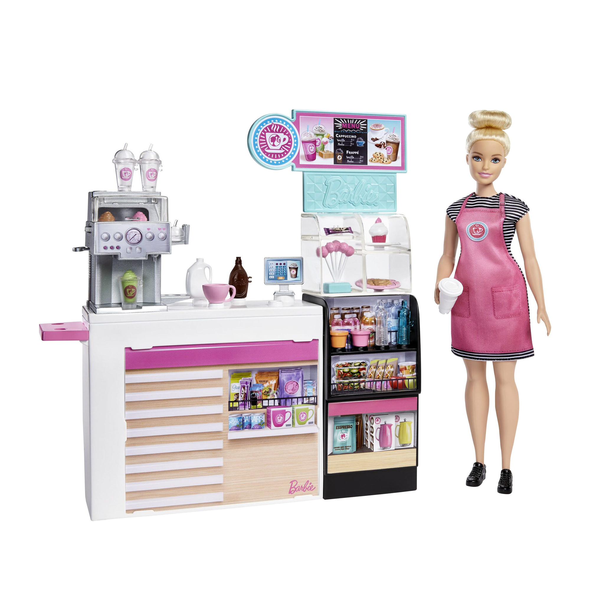 фото Набор игровой barbie кофейня mattel