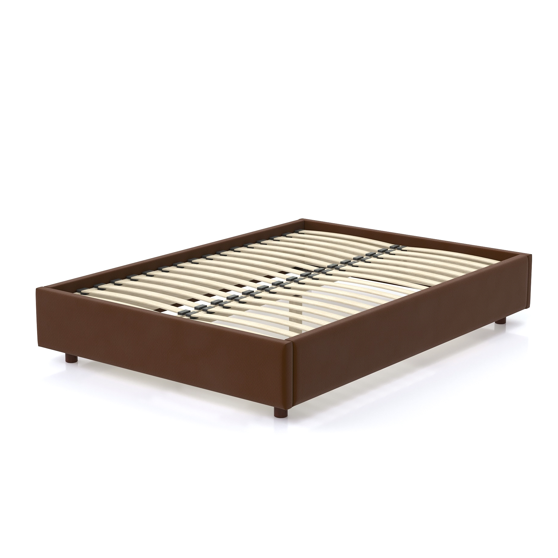 Кровать AS Саманта 160x200 орех/коричневый