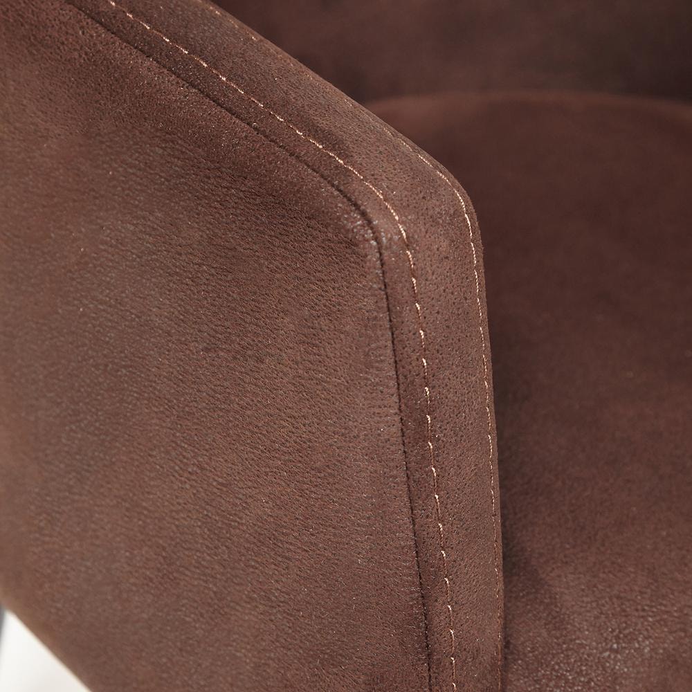 Кресло TC wenge нубук коричневый 65х56х77 см, цвет венге - фото 3