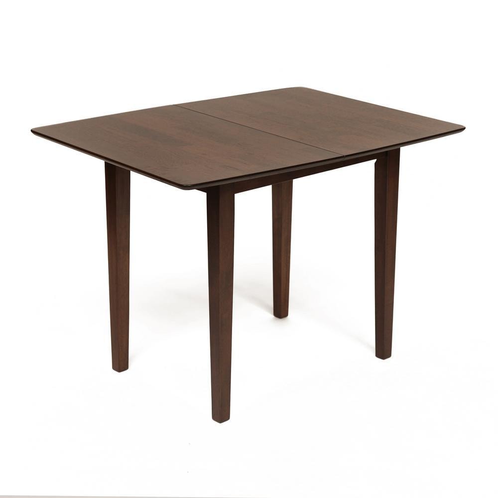 Стол раскладной TC walnut 52,5х80/80х105/х76 см, цвет орех - фото 3