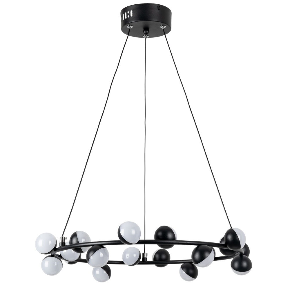 фото Люстра arte lamp a3619sp-18bk