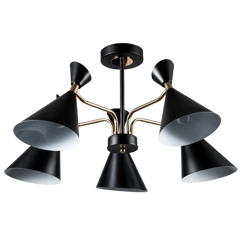 фото Люстра arte lamp a2711pl-5bk