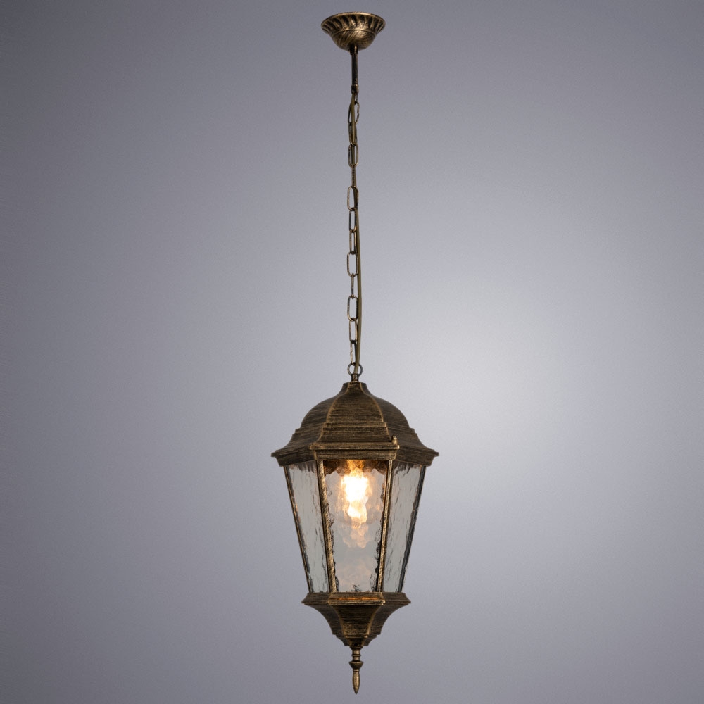 фото Бра уличное на цепи arte lamp a1204so-1bn