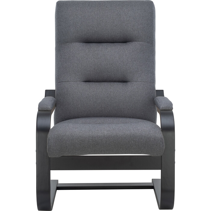 Кресло LS Бетти венге ткань малмо 95, цвет серый - фото 1