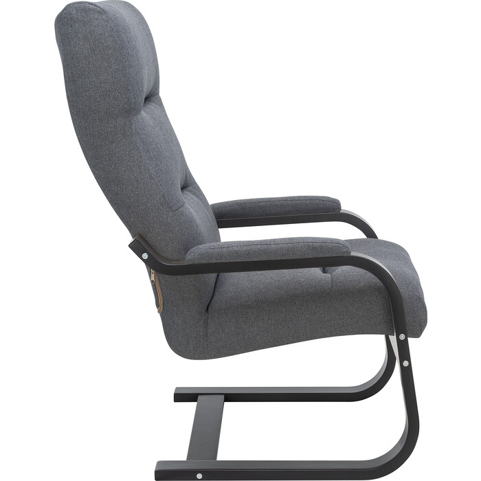 Кресло LS Бетти венге ткань малмо 95, цвет серый - фото 3