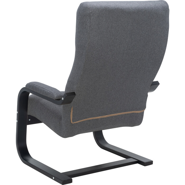 Кресло LS Бетти венге ткань малмо 95, цвет серый - фото 4