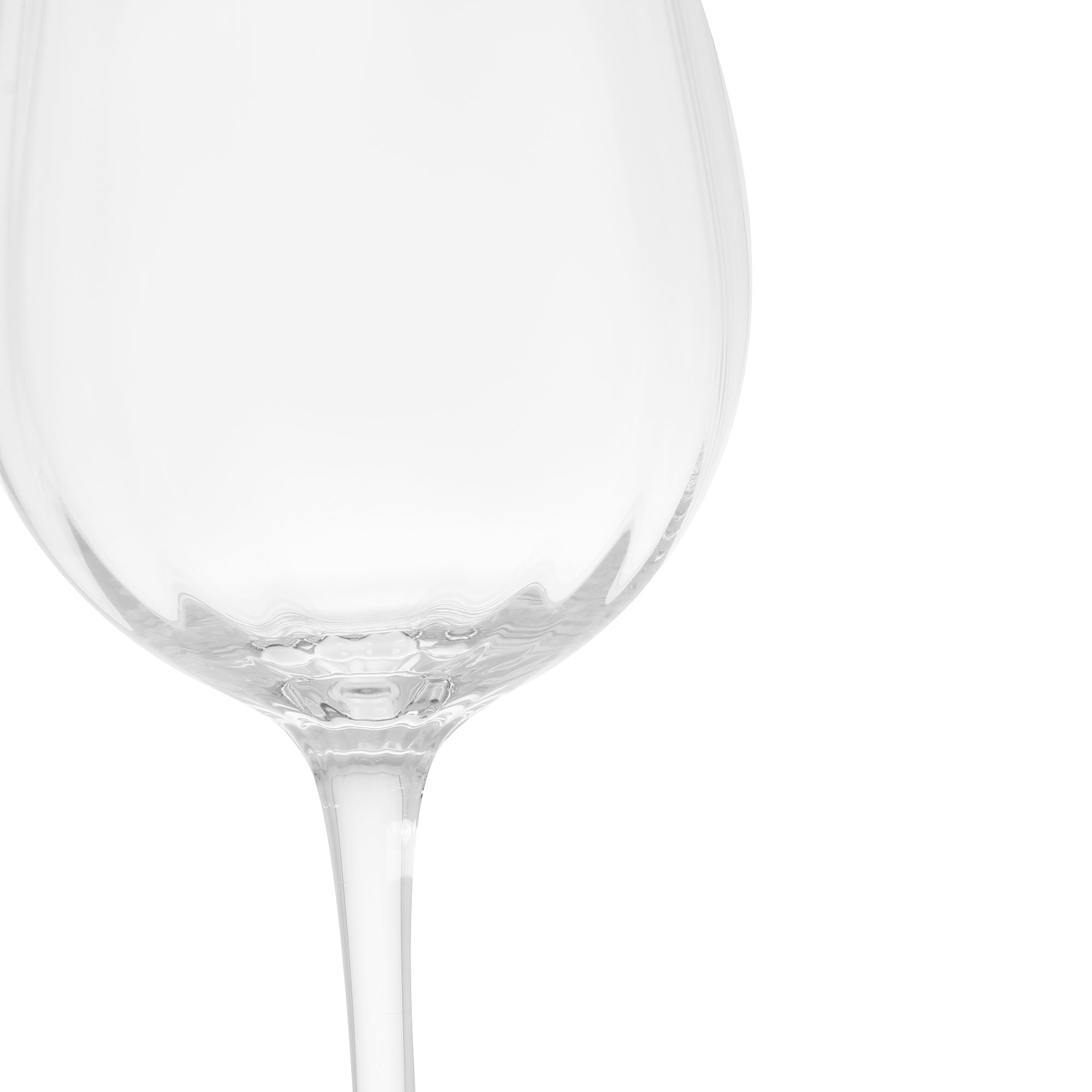 Набор бокалов для вина Everblooming Curly 400 мл 2 шт, цвет прозрачный - фото 3