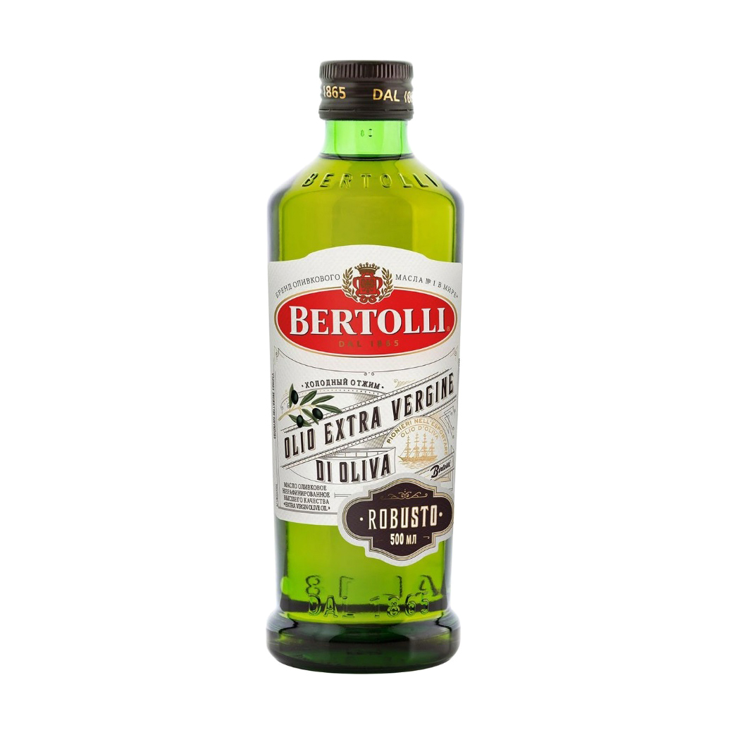 Масло оливковое Bertolli Robusto нерафинированное 0,5 л