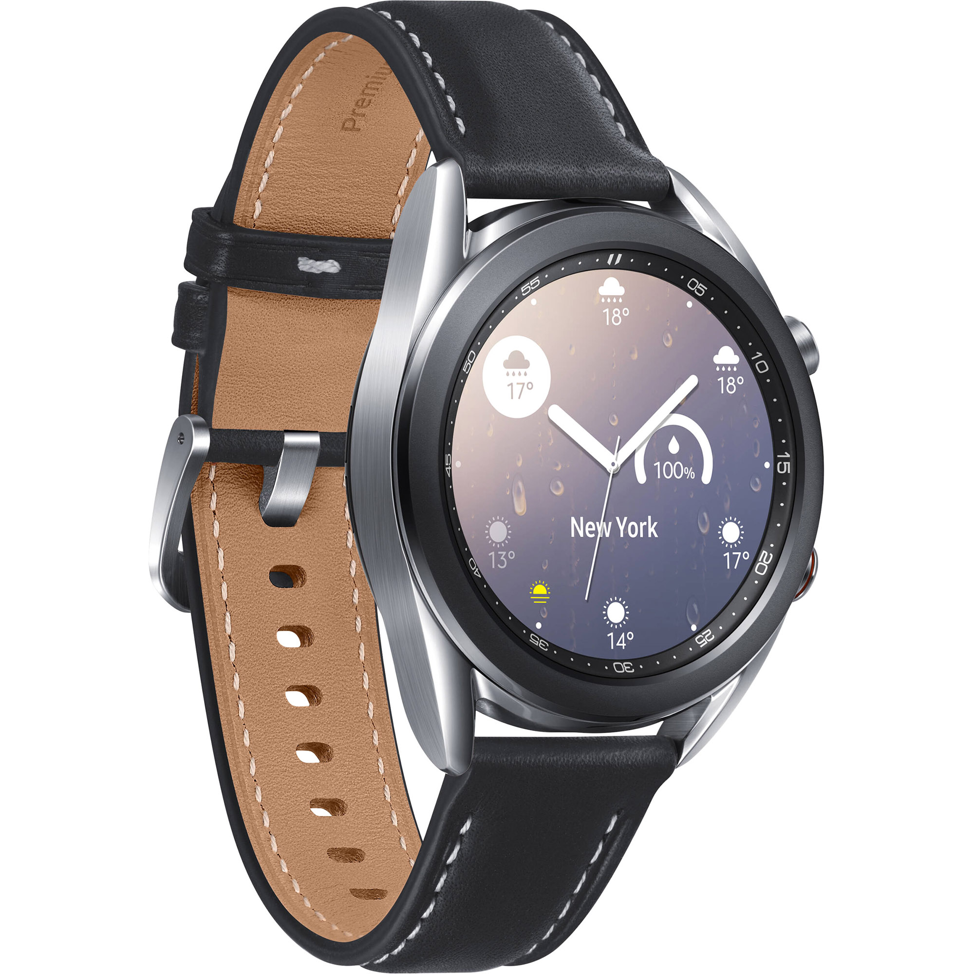 Смарт-часы Samsung Galaxy Watch3 41 мм (SM-R850NZSACIS) Серебро