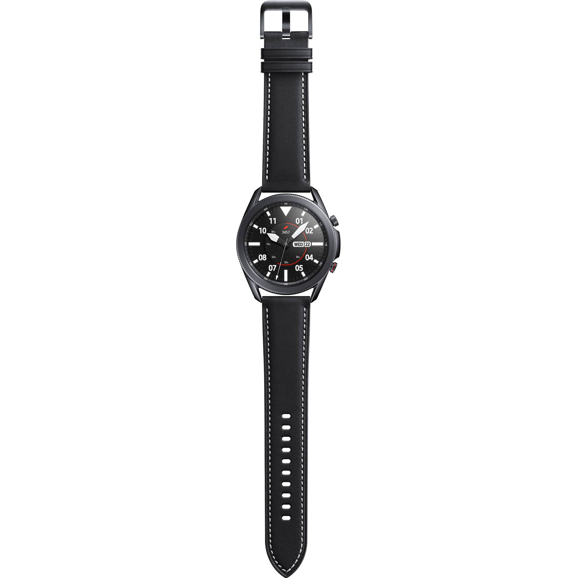 фото Смарт-часы samsung galaxy watch3 45 мм (sm-r840nzkacis) черный