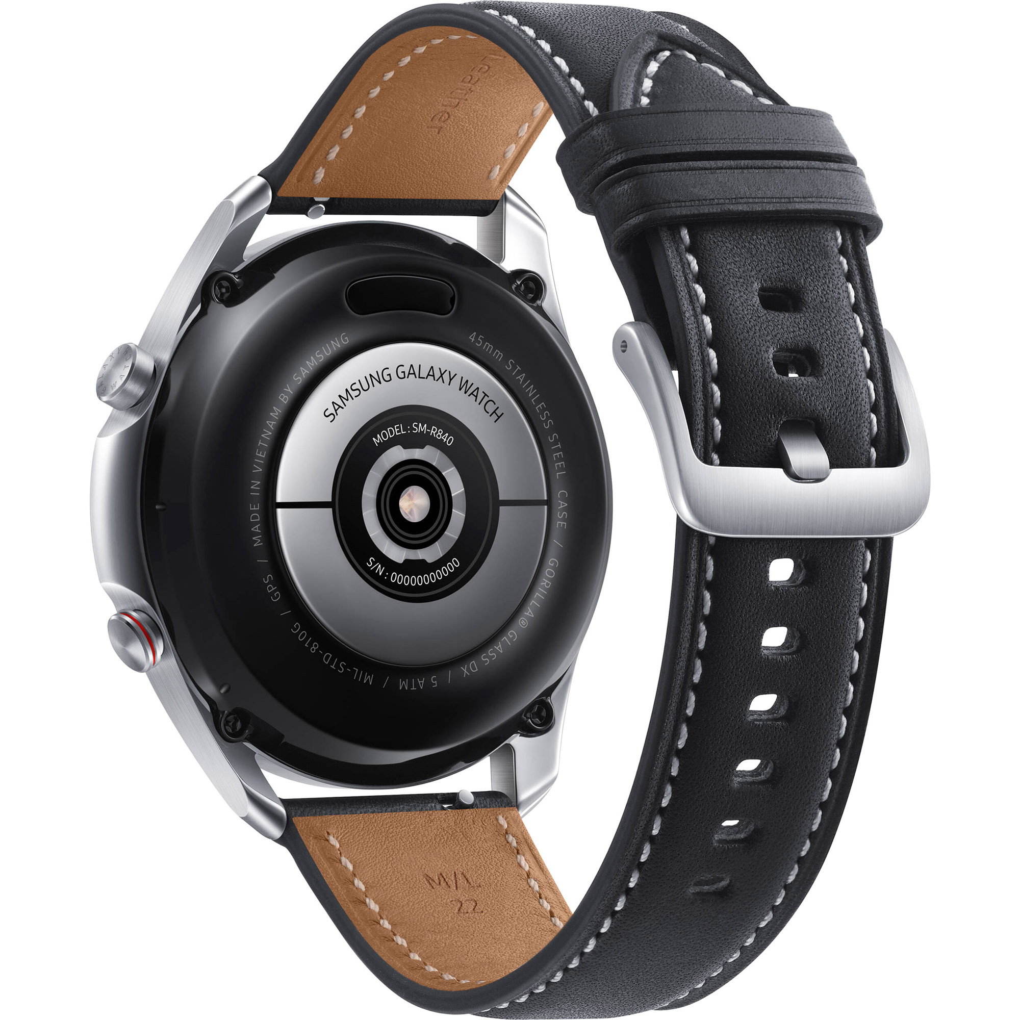 Смарт-часы Samsung Galaxy Watch3 45 мм (SM-R840NZSACIS) Серебро