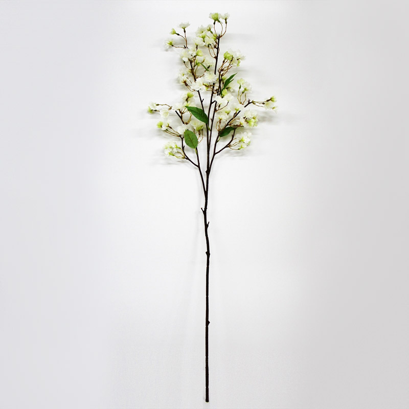 

Ветка вишни белая высота 105 /40+65/ см Конэко-О