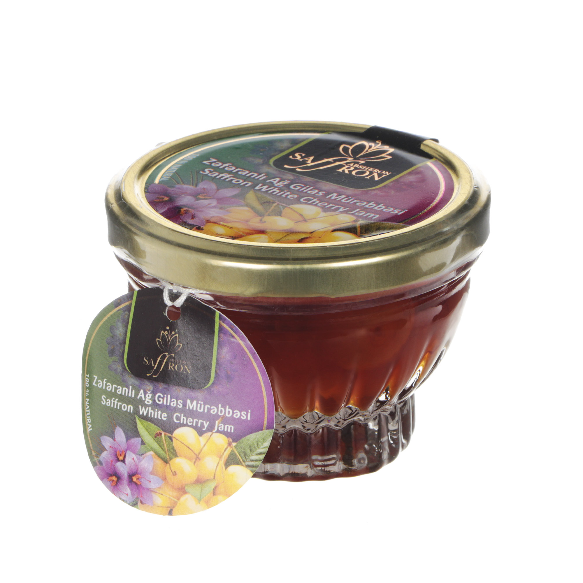 

Варенье Saffron шафрановое из белой черешни 125 г