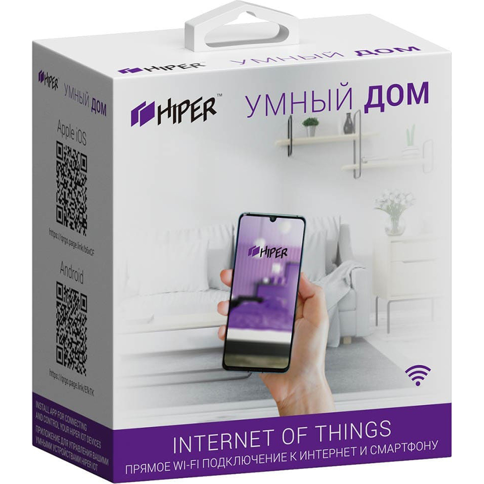 Умный датчик протечки воды Hiper IoT W1