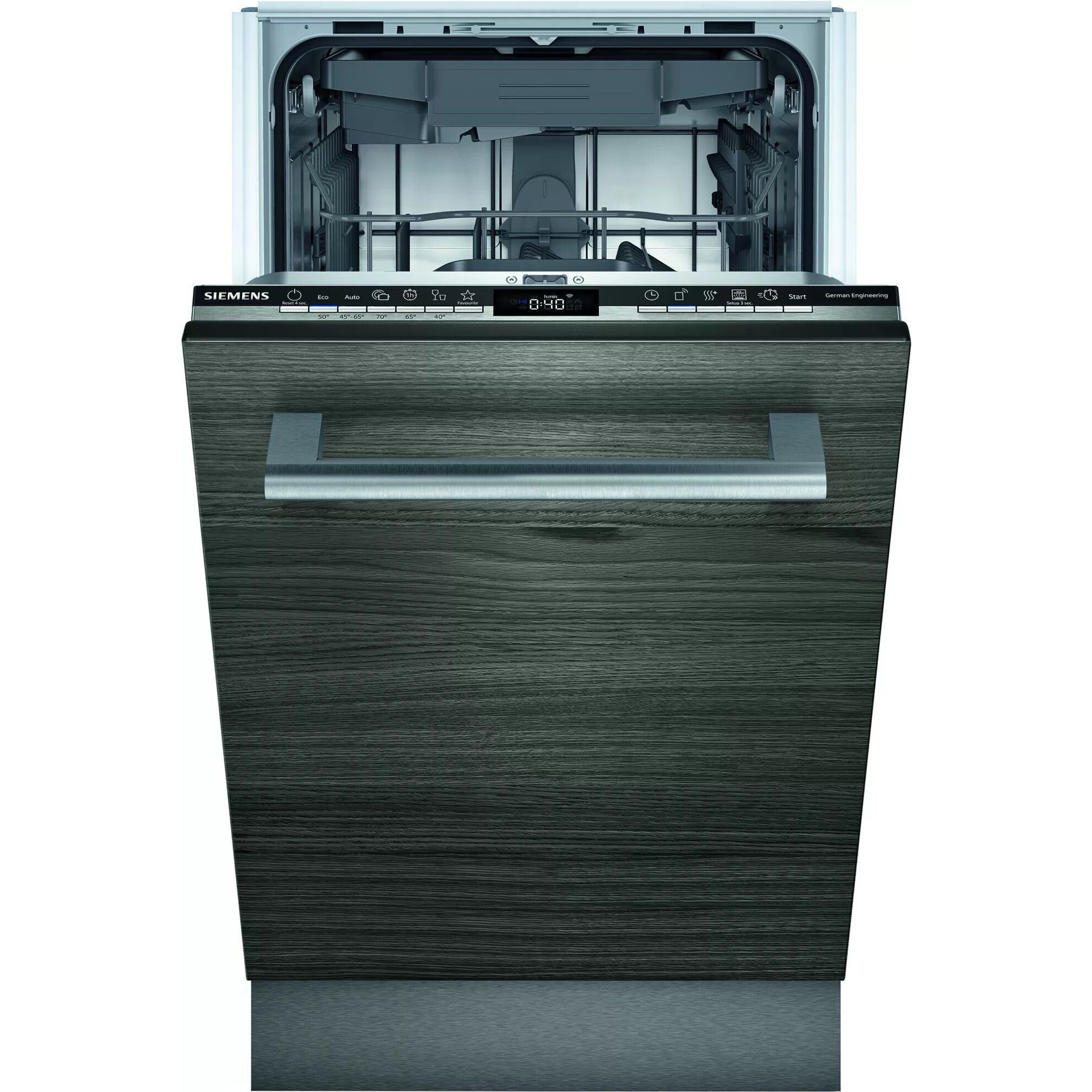 Встраиваемая посудомоечная машина Siemens SR63HX1NMR, цвет черный - фото 1