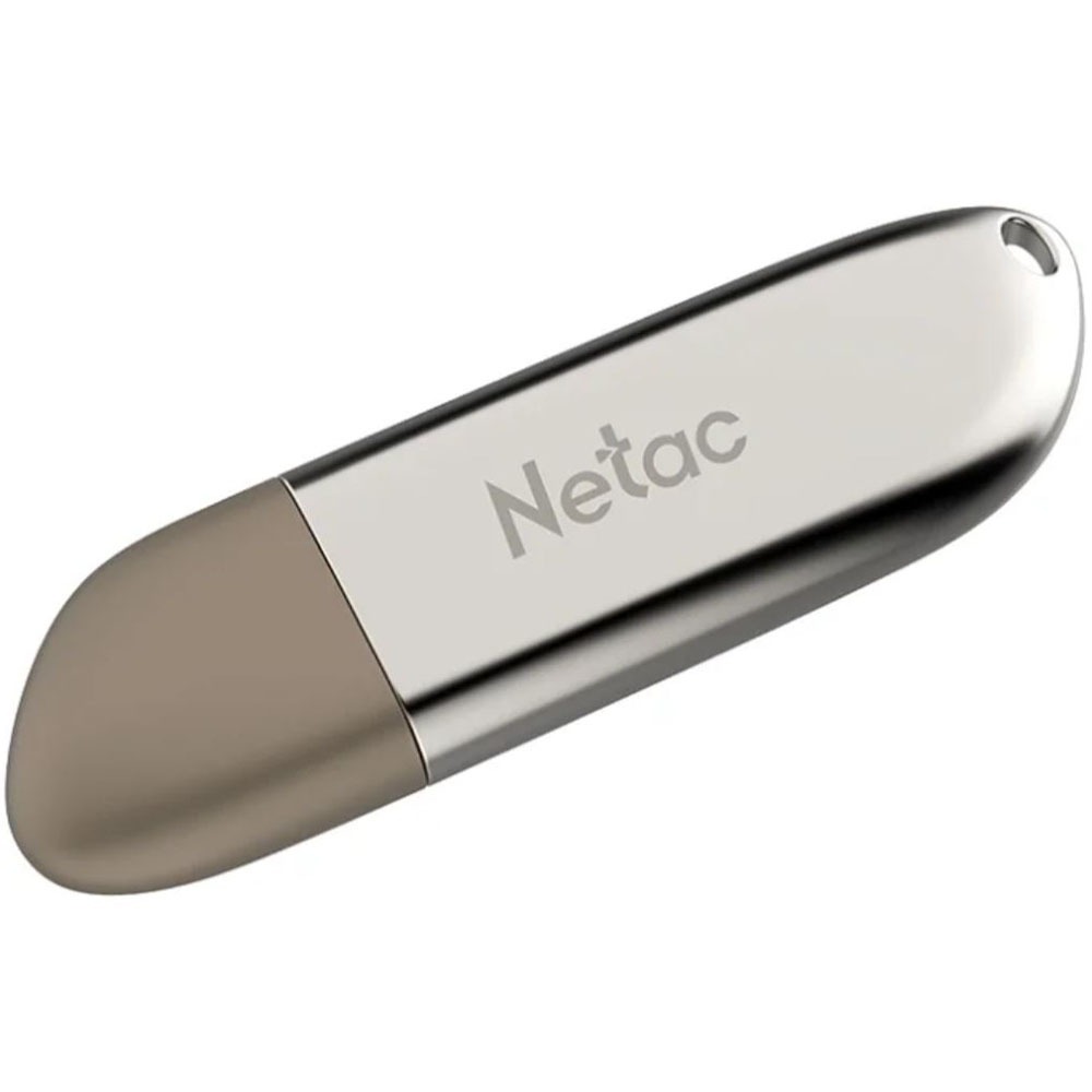 Флеш-накопитель Netac U352 64GB NT03U352N-064G-30PN, цвет серебристый - фото 1