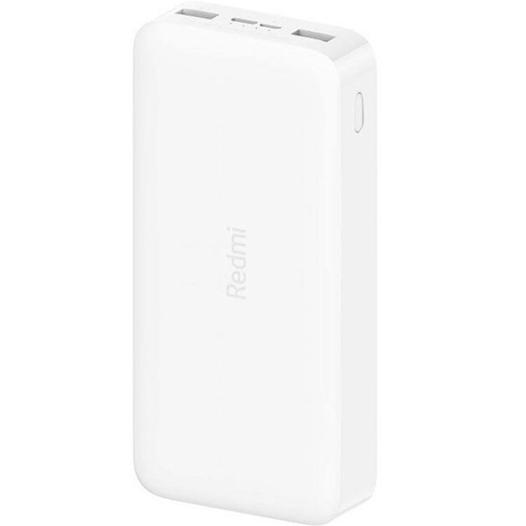 фото Внешний аккумулятор xiaomi redmi power bank fast charge 20000 мач белый vxn4265cn