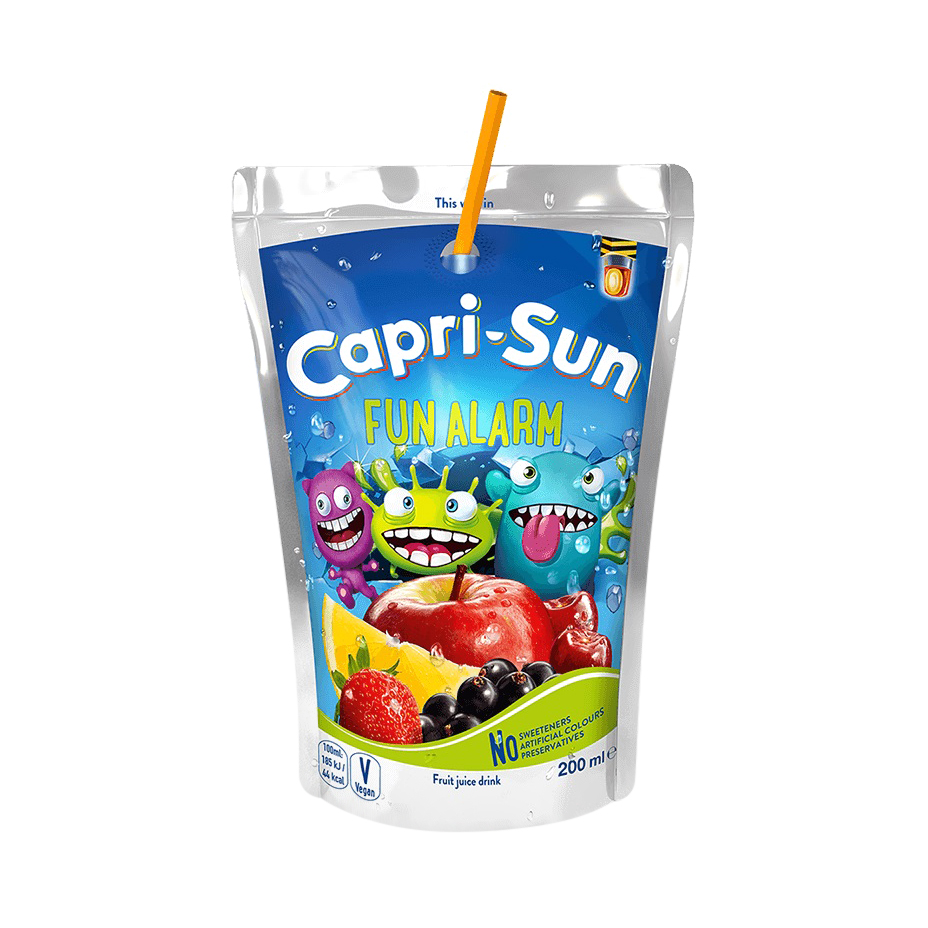 

Напиток сокосодержащий Capri-Sun Fun Alarm мультифруктовый 200 мл