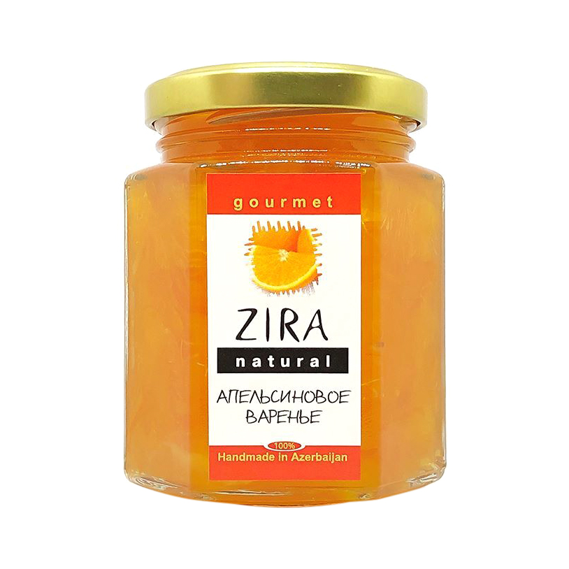 Варенье ZIRA Natural апельсиновое, 200 г
