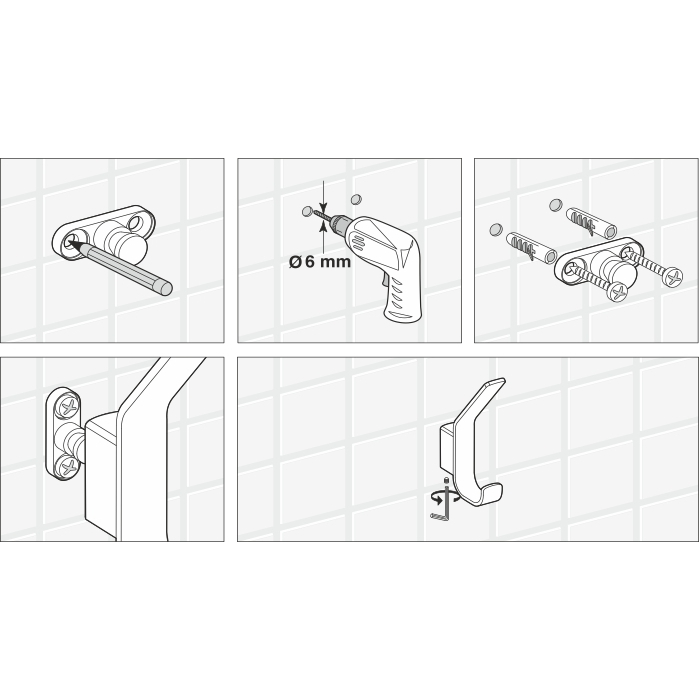 фото Крючок wasserkraft sauer 1,8х6,9х12,1 см