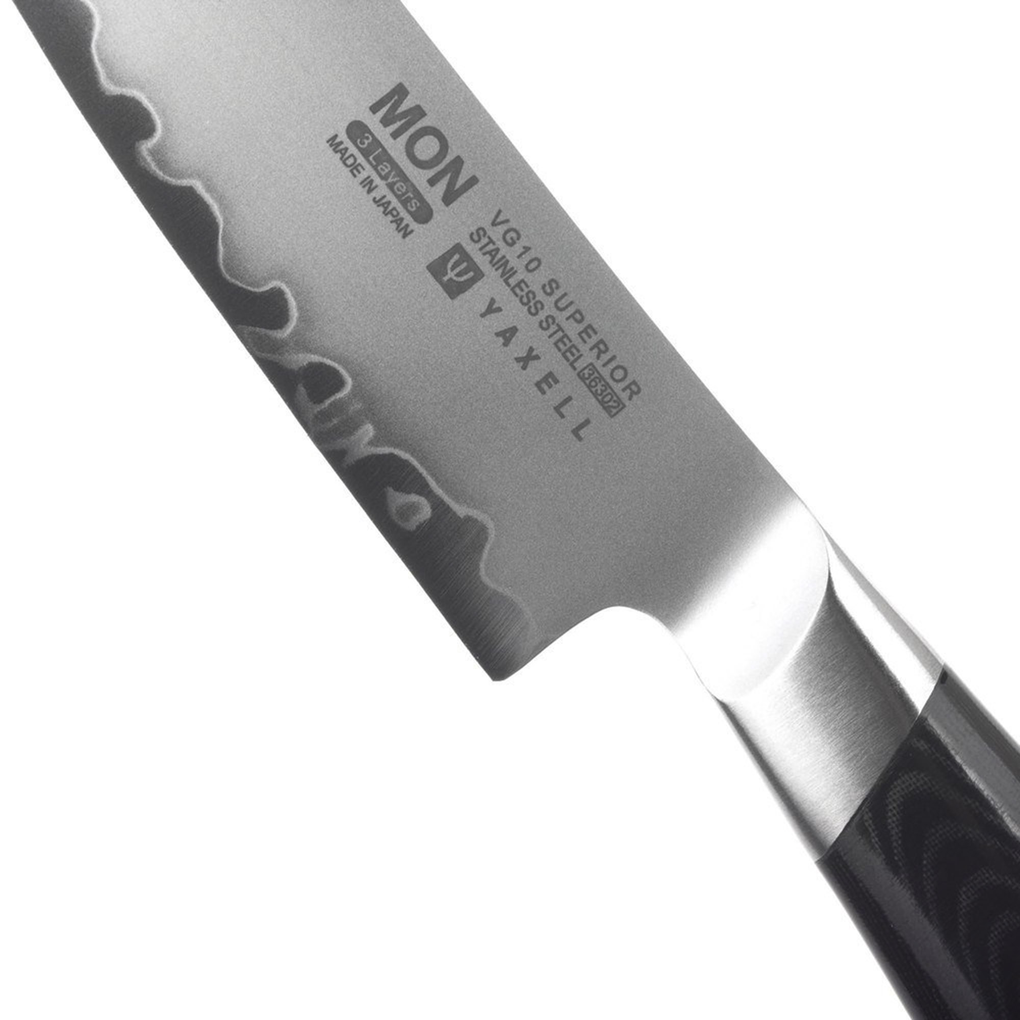 Нож кухонный для чистки Yaxell Petty 8 см, цвет серебряный - фото 2