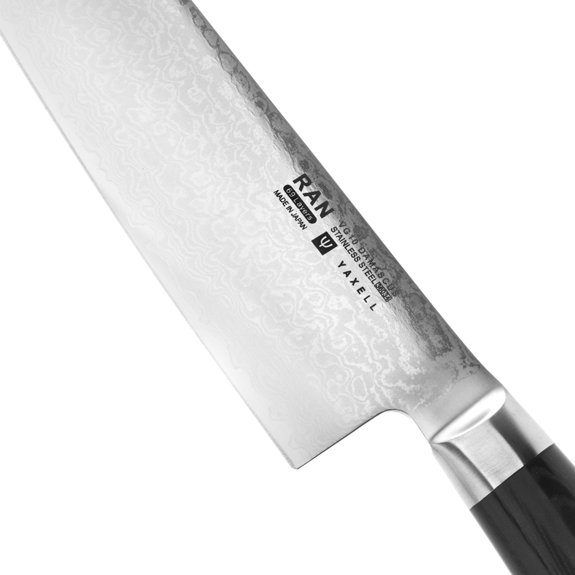 Профессиональный поварской кухонный нож Yaxell Kiritsuke 20 см, цвет серебряный - фото 3