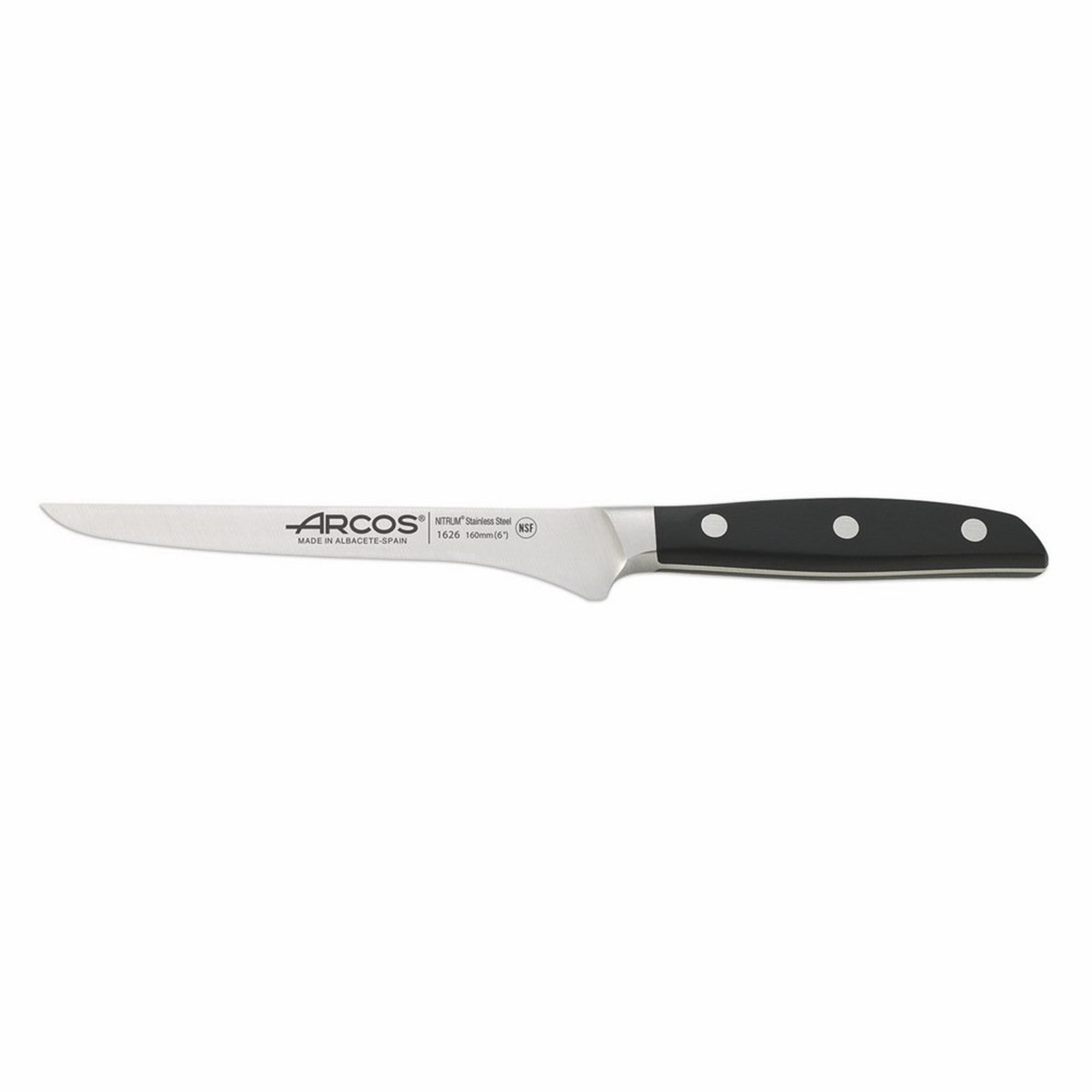 Нож кухонный обвалочный Arcos Manhattan 16 см, цвет серебряный - фото 1