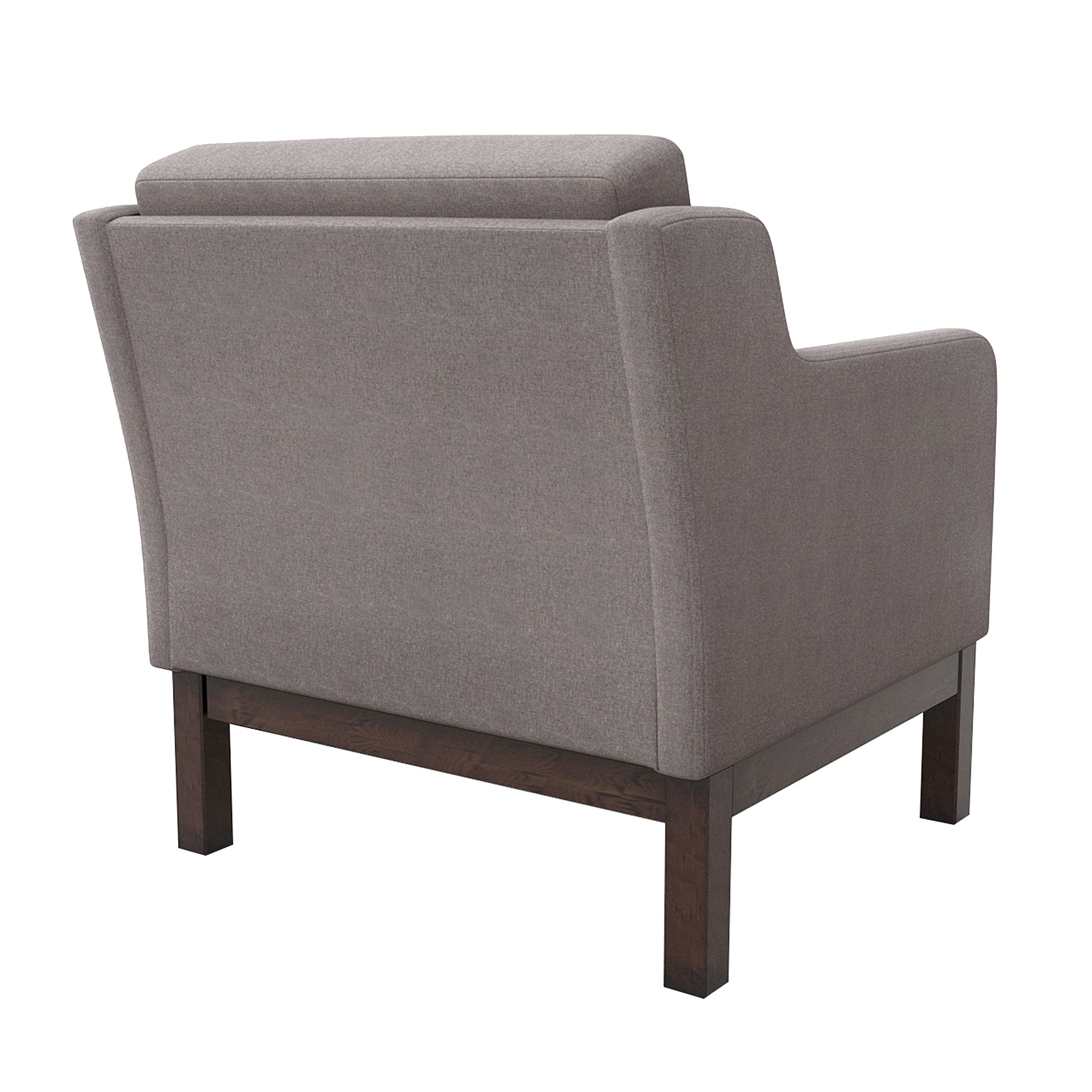 Кресло AS Алана 75.5x82x83 венге/вижн, цвет серо-коричневый - фото 3