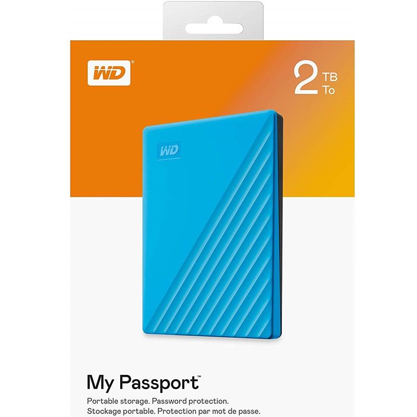 Жесткий диск Western Digital My Passport 2TB BLUE WDBYVG0020BBL-WESN