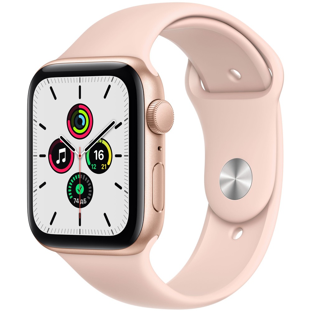 фото Смарт-часы apple watch se gps 40 мм pink sand mydn2ru/a