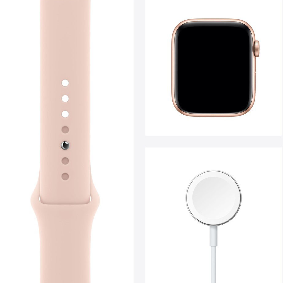 фото Смарт-часы apple watch se gps 44 мм pink sand mydr2ru/a