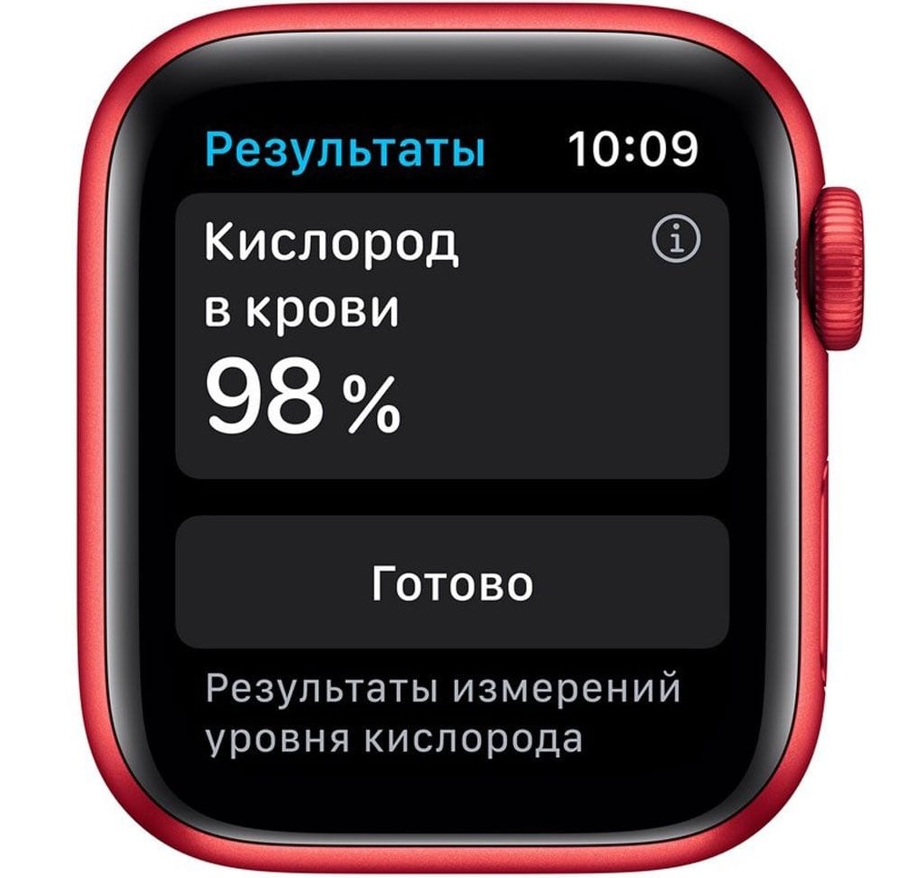 Смарт-часы Apple Watch Series 6 GPS 40 мм Red Sport Band M00A3RU/A