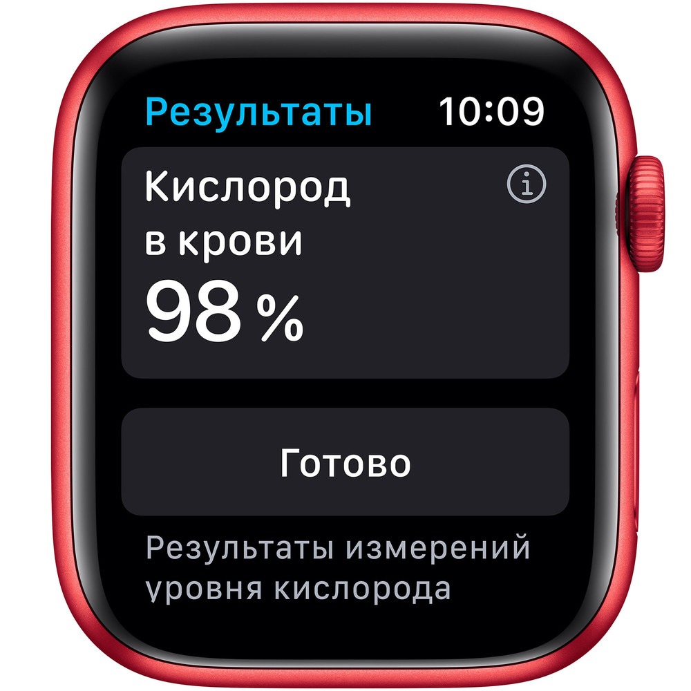 фото Смарт-часы apple watch series 6 44 мм red m00m3ru/a