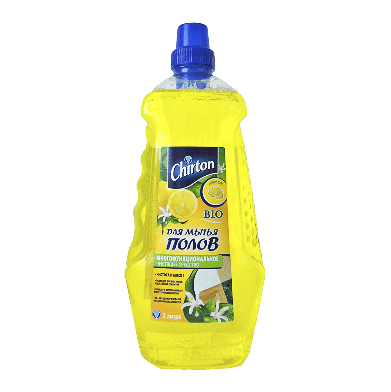 фото Средство чистящее для мытья полов chirton лимон 2 л