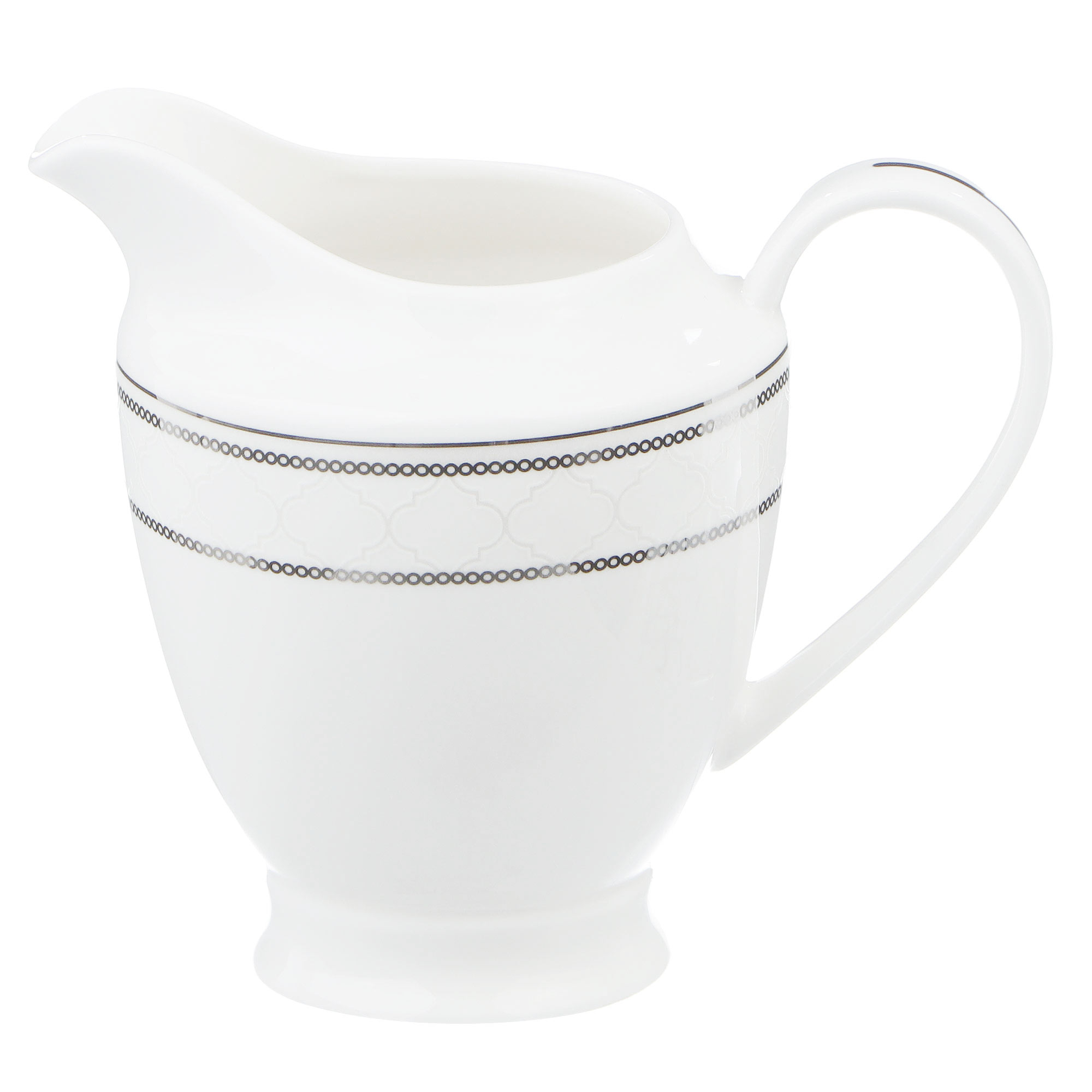 Сервиз чайно-столовый Macbeth bone porcelain Arabesque на 6 персон, цвет белый - фото 7