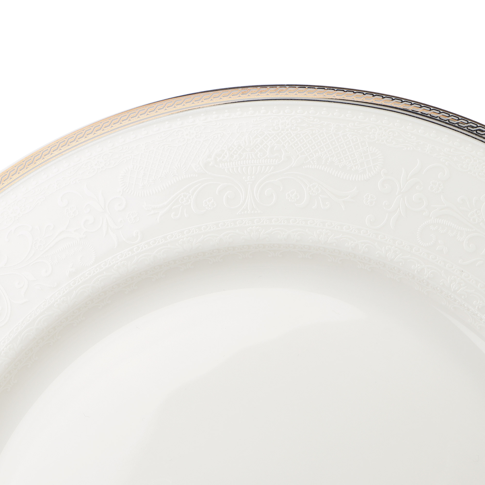 Сервиз чайно-столовый Macbeth bone porcelain Elizabeth на 12 персон, цвет белый - фото 10