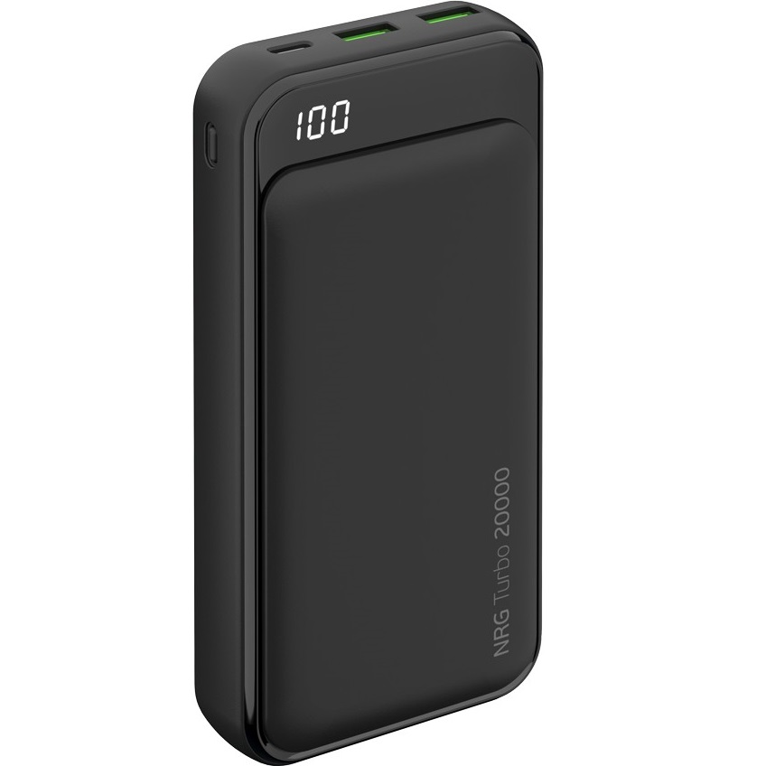 фото Внешний аккумулятор deppa nrg turbo compact lcd 20000 mah