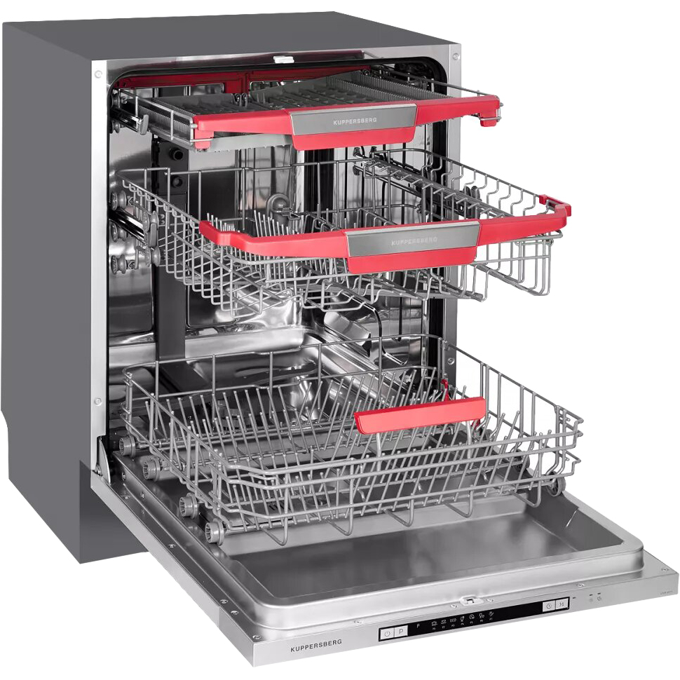 Посудомоечная машина Kuppersberg GSM 6073, цвет серебристый - фото 4