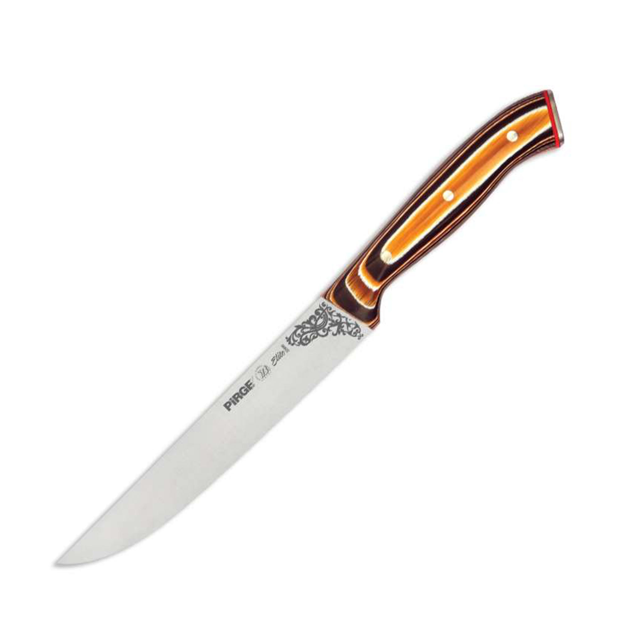 Кухонный нож Pirge 15,5 см, цвет серебряный - фото 1