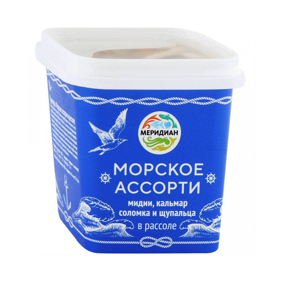 

Морское ассорти Меридиан в рассоле, 250 г