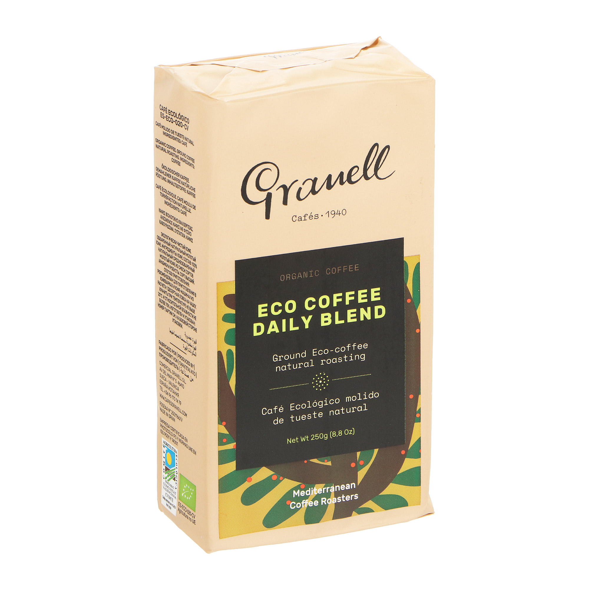

Кофе молотый Granell Organic, 250 г